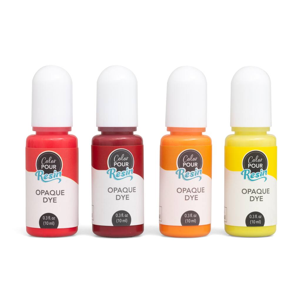 Color Pour Resin Warm Opaque Dye Kit Michaels